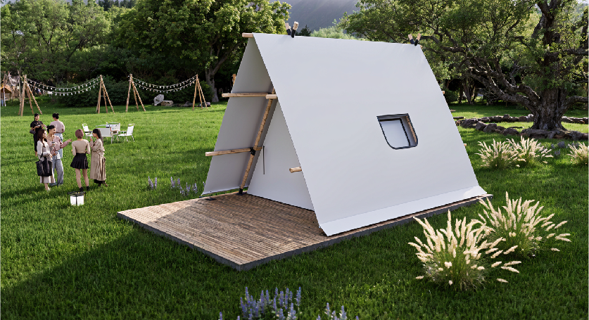 宽甸酒店帐篷定制：打造沉浸式旅居，解锁酒店增长新路径